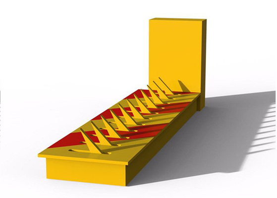 De punctuur nagelt Bandmoordenaar, Intrekbare Hindernissen van de Verkeers de Automatische Elektrische Weg
