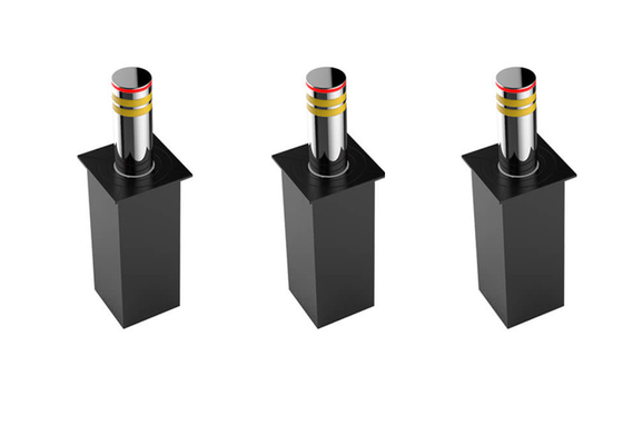 Verkeersveiligheids Automatische Intrekbare Meerpalen 304/316 SS Meerpaal met 6mm - 10mm Dikte
