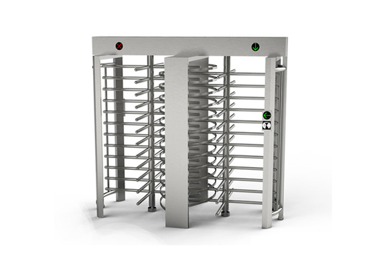 Binnenss304 4 Secties Turnstile van de 90 Graad Volledige Hoogte