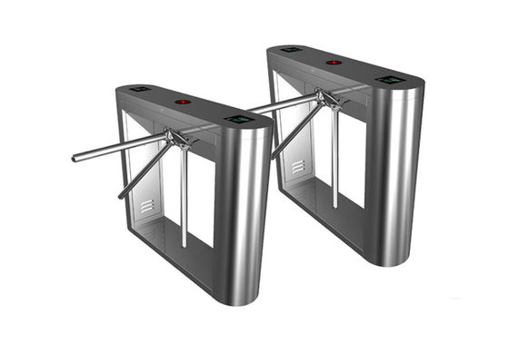 510 mm armlengte 24VDC 40W driepoot draaistorspoort met 304 roestvrijstalen behuizing voor toegangscontrole