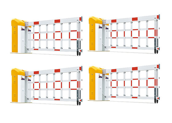 5 miljoen MTBF 250W nominale vermogen Airborne Barrier Gate met 1168 mm hoogte voor voertuigverkeersleiding
