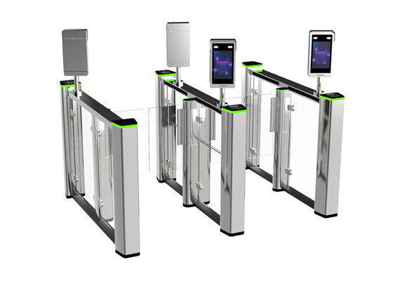 IP44 RBG LED indicator snelheidspoort draaibank met 1060 mm hoogte voor voetgangersbesturing