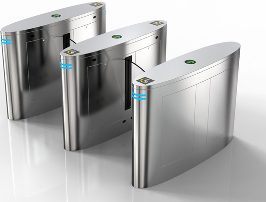Het Intrekbare Schot 1s van Waist Height Turnstile van de vingerafdruklezer