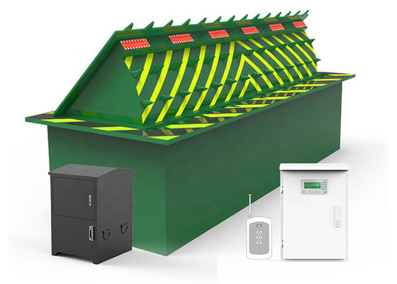 380V stroomvoorziening Hydraulische wegblokker met roestvast lak en IP68-bescherming