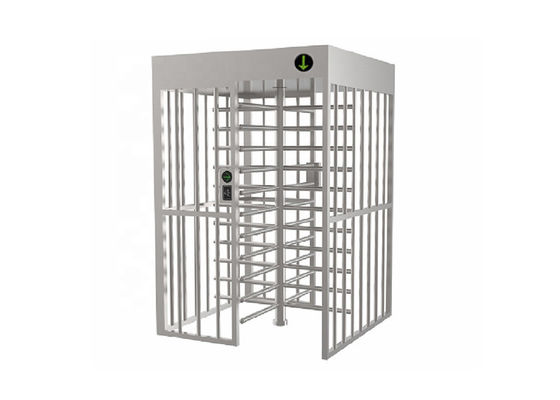 600 mm Passage IP54 Full Height Turnstile met 90 graden staaf voor toegangscontrole met hoge beveiliging