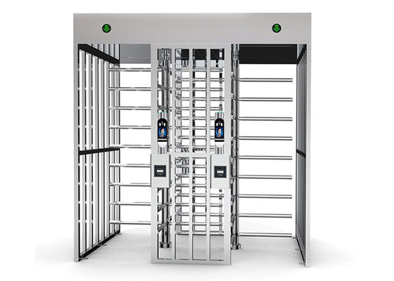 SS316 Full Height Turnstile met 0.2S reactietijd en 40W vermogen voor veilige toegangscontrole