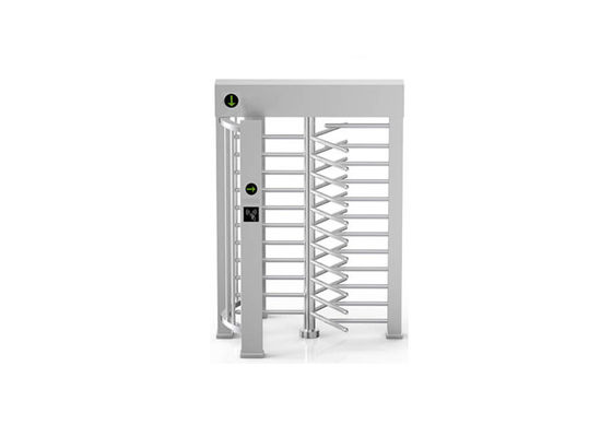 Roestvrijstalen full-height tourniquet met een doorvoersnelheid van 30 personen per minuut en een kanaalbreedte van 600 mm