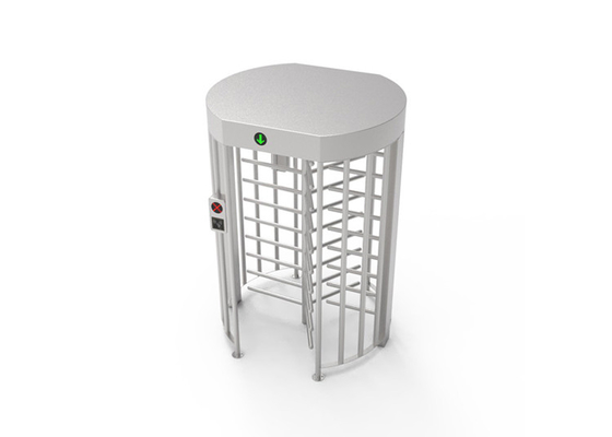 Jat Hoge Veiligheid 38mm van Full Height Turnstile van de Kaartlezer Ronde Buis
