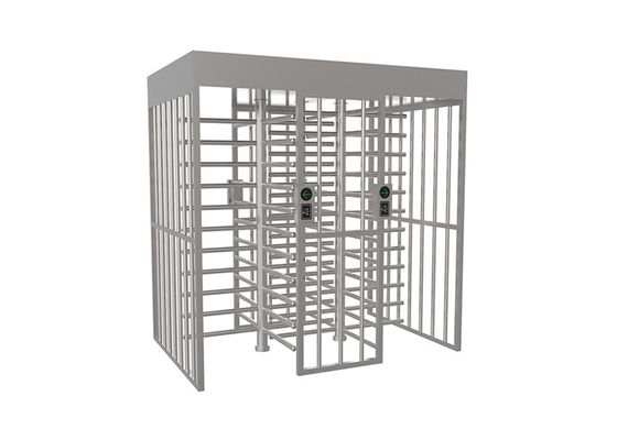 Double Channel RFID Full Height Turnstile Gate met tweerichtings toegangscontrole voor hoge beveiliging